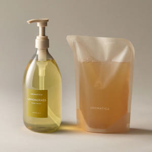 아로마티카 레몬그라스 바디워시 1L+리필500ML 세트 솔직 후기 | 피부 타입별 분석 - 상품 이미지 1