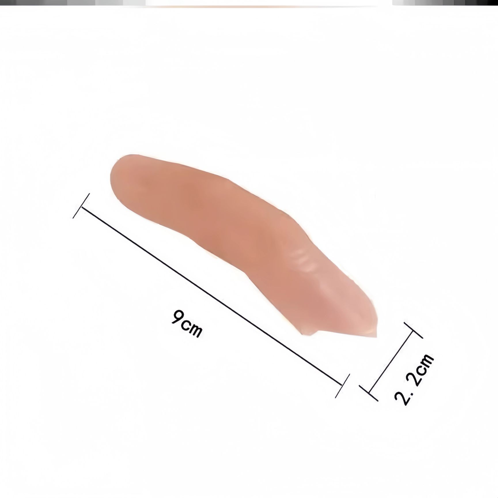 손가락 실리콘 인공 인조손가락 마네킹 가짜 골무 약지 검지 부드러운 엄지 소프트 - 상세 이미지 2