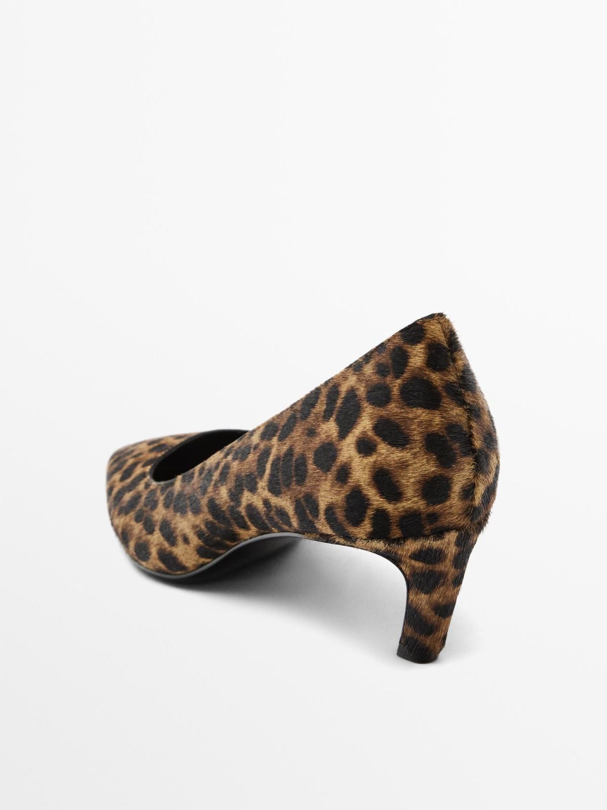 마시모두띠 레오파드 프린트 테크니컬 힐 펌프스 1413/650 LEOPARD - 상세 이미지 5