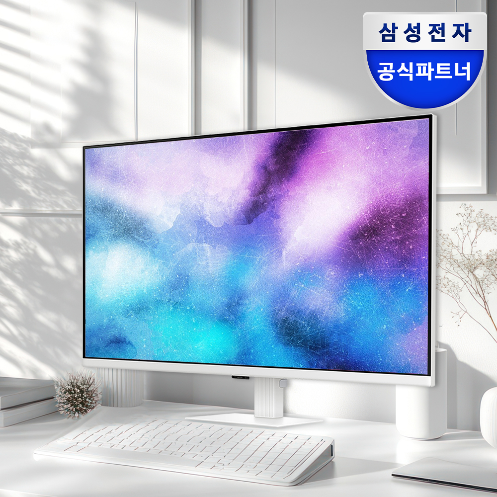 삼성전자 81cm(32인치) UHD 4K 모니터 S32D701 화이트