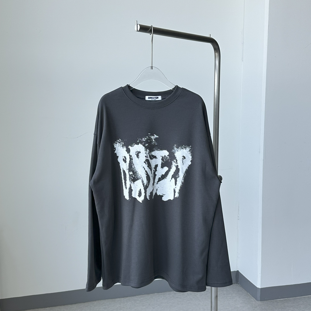 남자 티셔츠 오버핏 박스핏 스트릿 10종 커플티 남자 긴팔티 - 상세 이미지 5