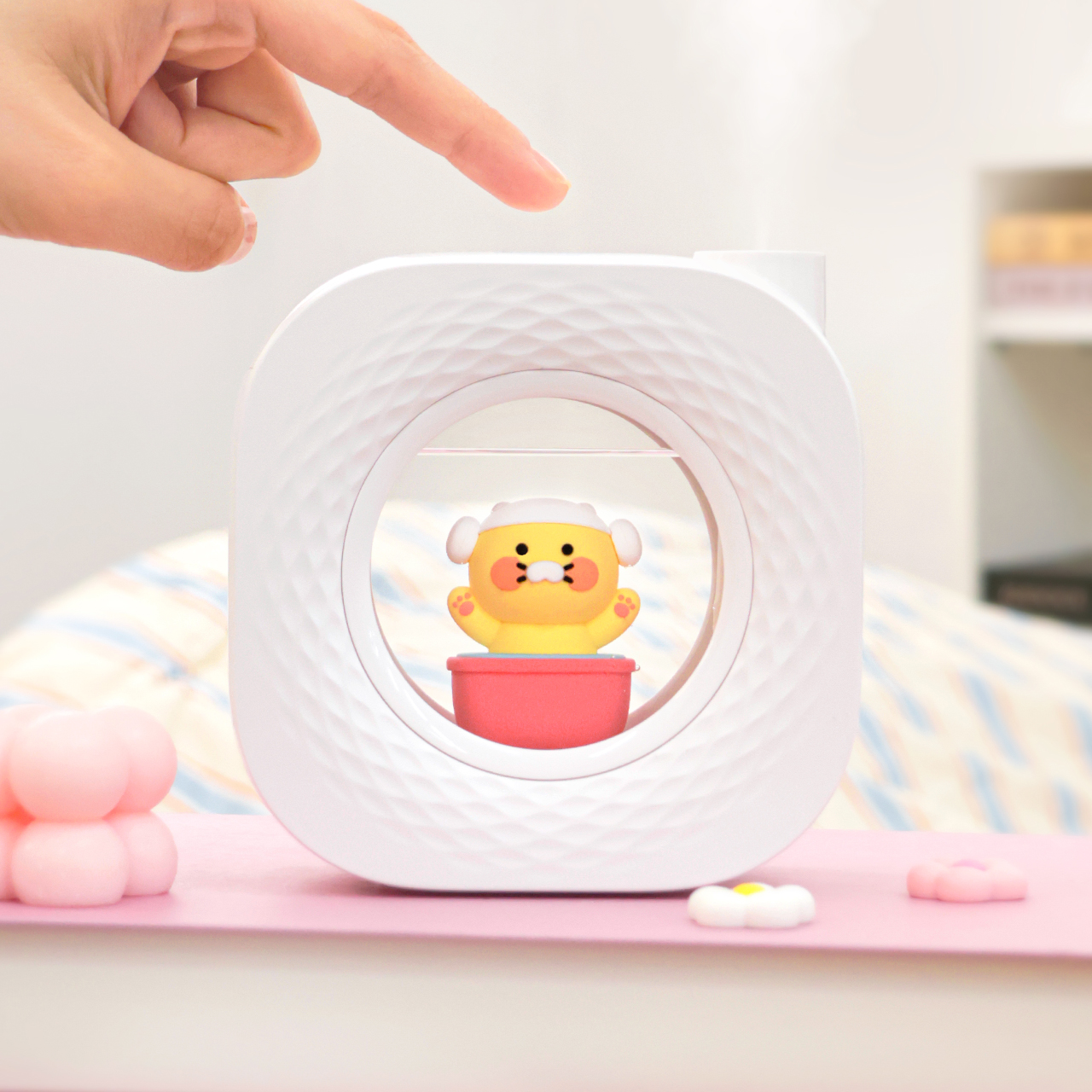 카카오프렌즈 춘식이 무드등 무선 미니 가습기 KHU-100C - 상세 이미지 3