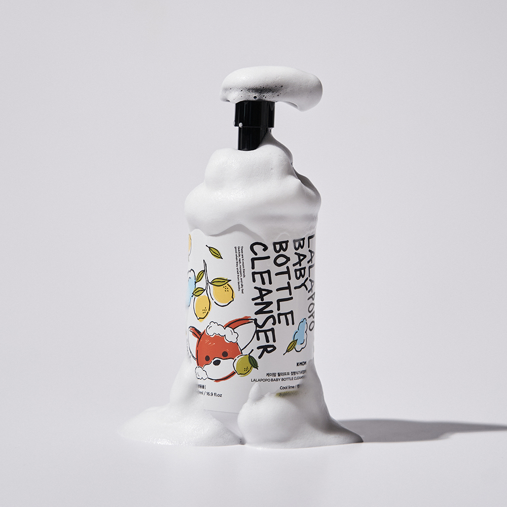 케이맘 랄라포포 젖병식기세정제 리필 400ml (거품형) - 상세 이미지 5