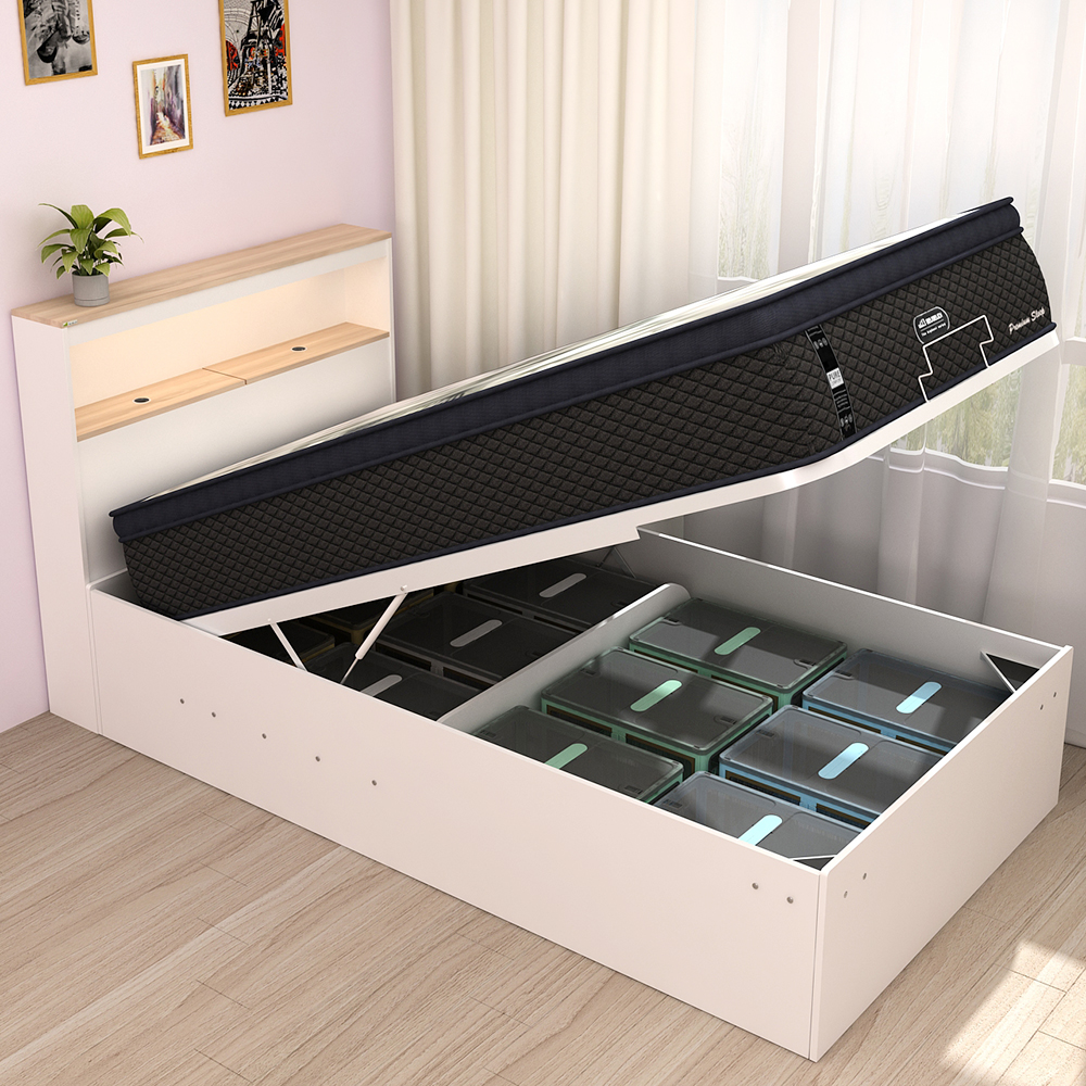 스스디 리프트업 수납침대 퀸(Q) 프레임 높이 400