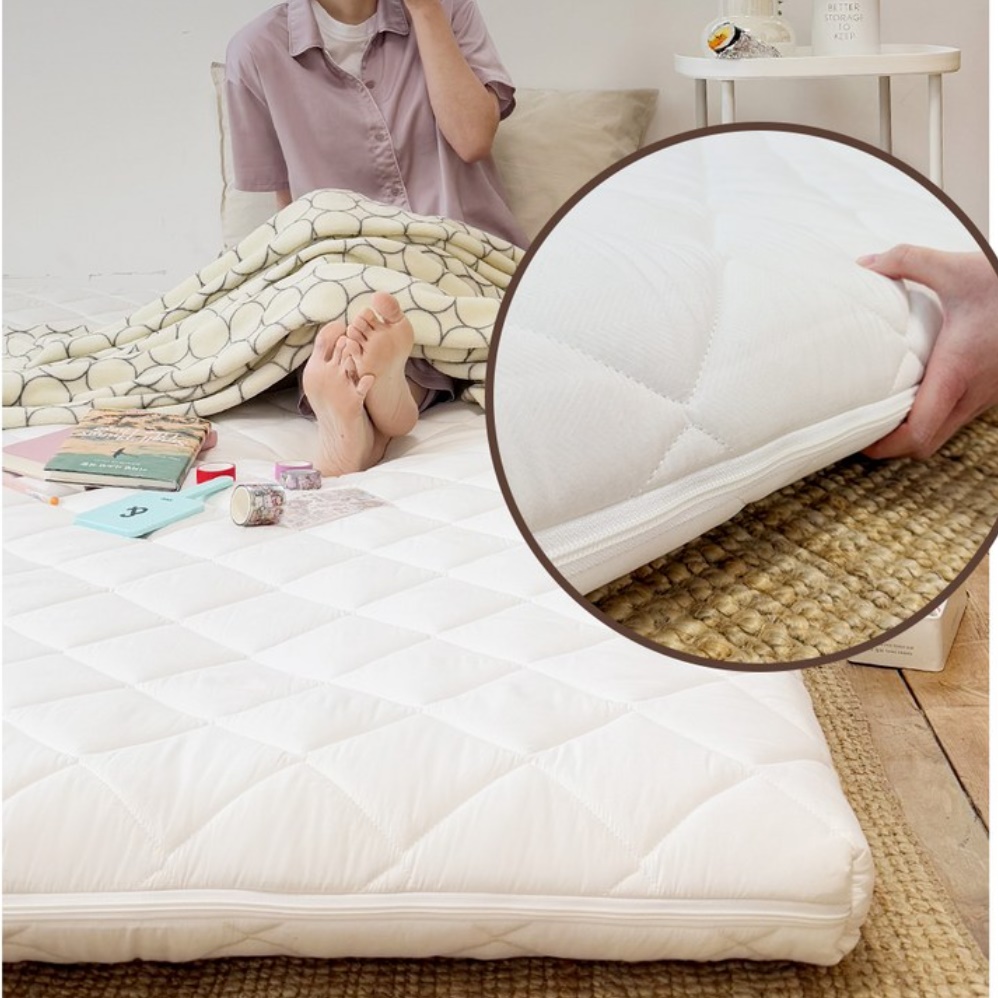 두꺼운 요매트 바닥에 까는 이불 손님용 토퍼 싱글 멀티