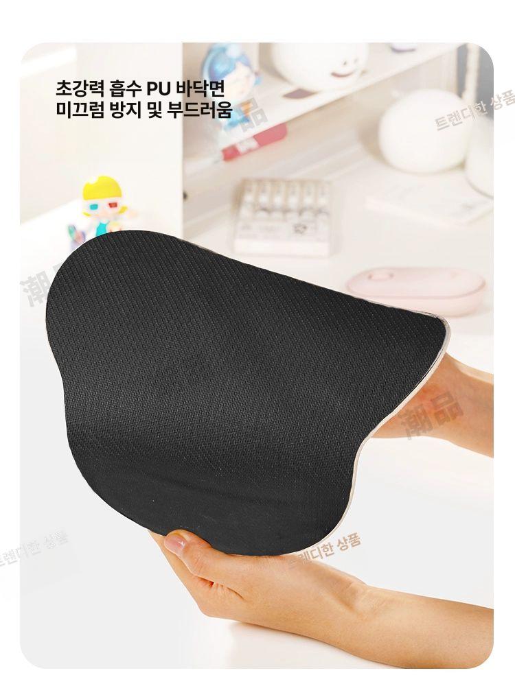 짱구 마우스 패드 키보드 손목 미끄럼방지 두꺼워진 손목패드 손받침 사무실 - 상세 이미지 5