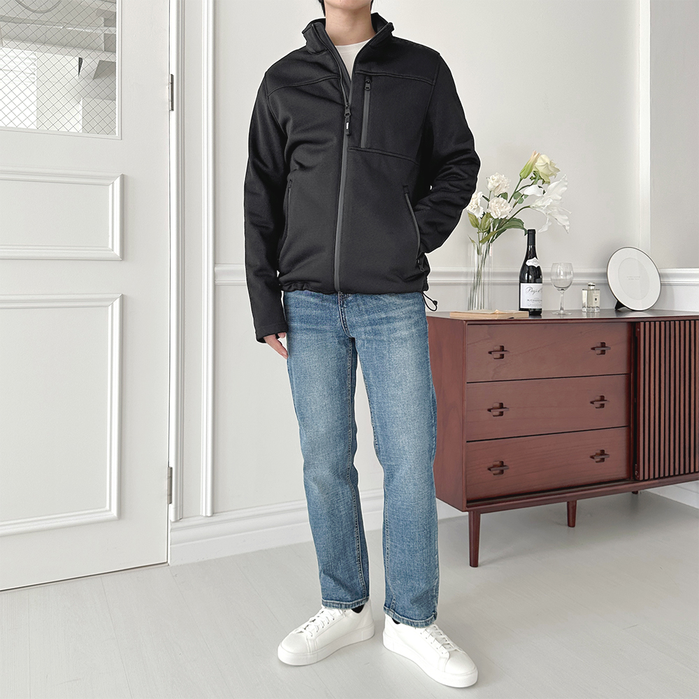DKNY 남성 바람막이 집업 자켓 - 상세 이미지 4