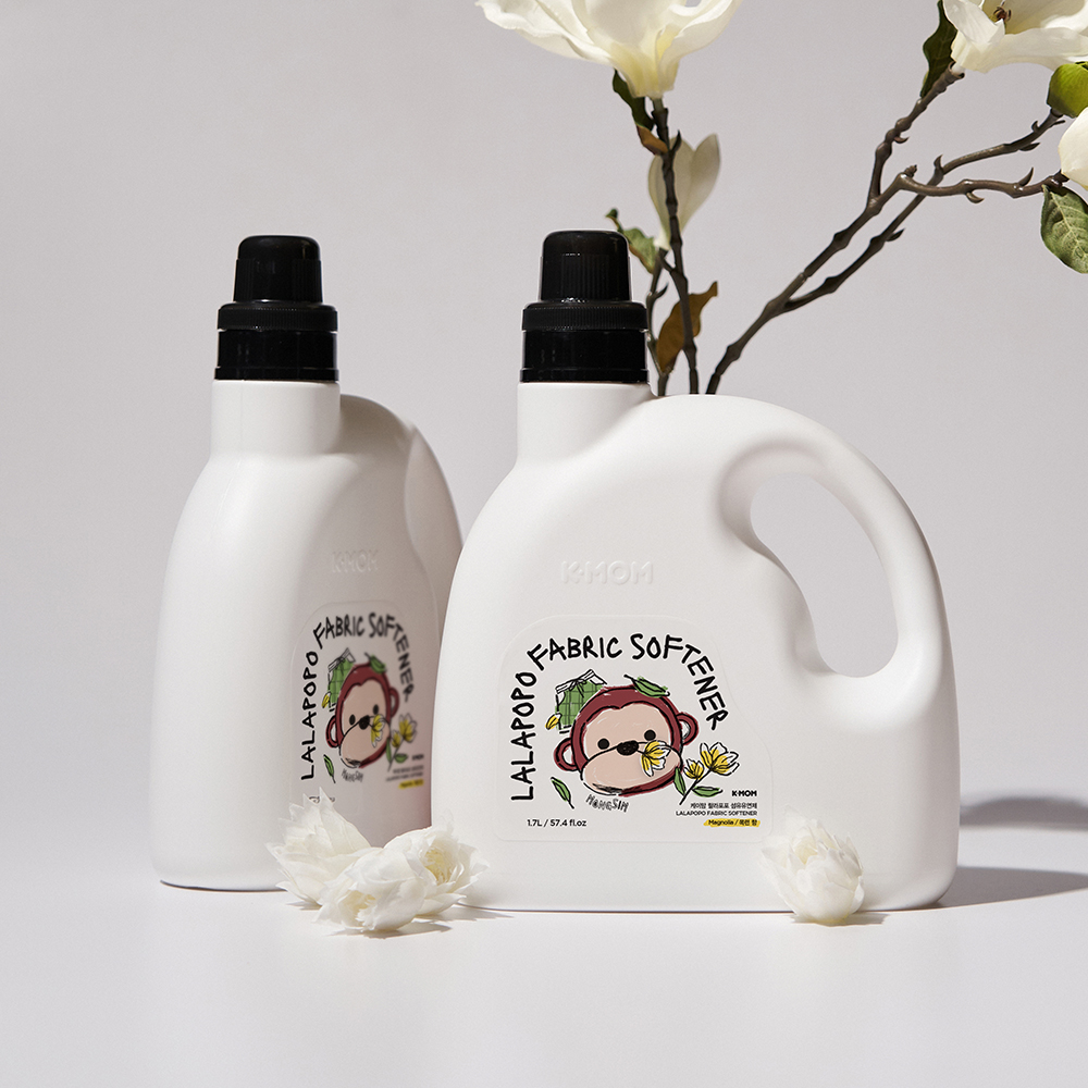 케이맘 랄라포포 섬유유연제 1700ml (목련) 아기 유아 정전기방지 - 상품 이미지