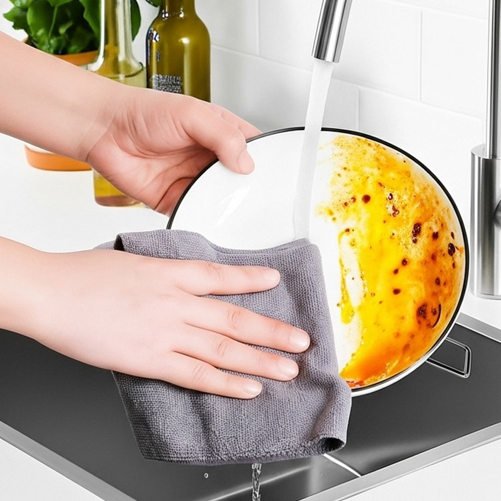 극세사 주방 빨아쓰는 행주 일회용 요술 롤행주 30매1롤 - 상세 이미지 3