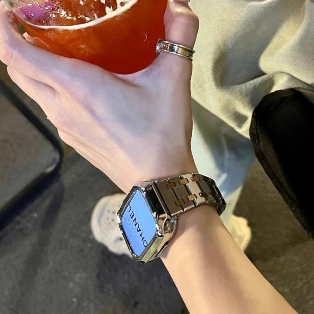 애플워치11 울트라3 SE3 스트랩 메탈 ap 러기드 밴드 - 상세 이미지 3