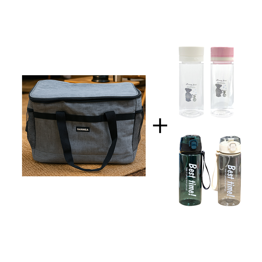 사은품 증정 모아 쿨러백 캠핑 아이스박스 보냉 보온 가방 18.5L 32L 그레이