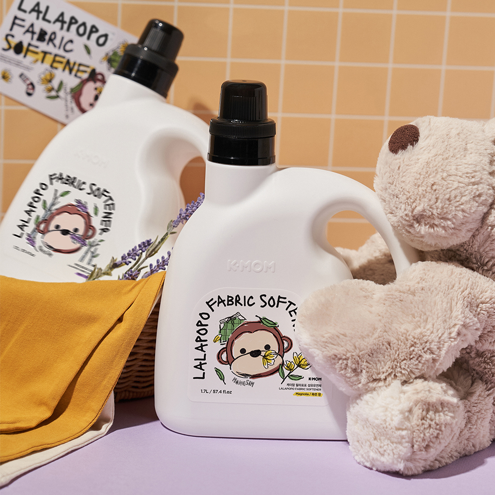 케이맘 랄라포포 섬유유연제 1700ml (목련) 아기 유아 정전기방지 - 상세 이미지 3