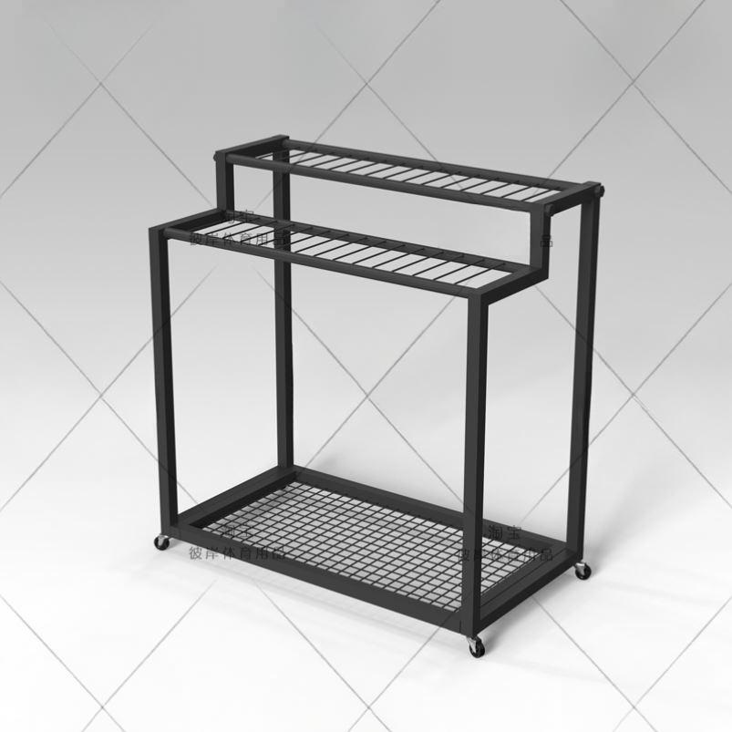 배드민턴라켓거치대 테니스 라켓 이동식 보관대 랙 진열대 정리 보관함 수납 셔틀콕 꽂이 장비 - 상세 이미지 3
