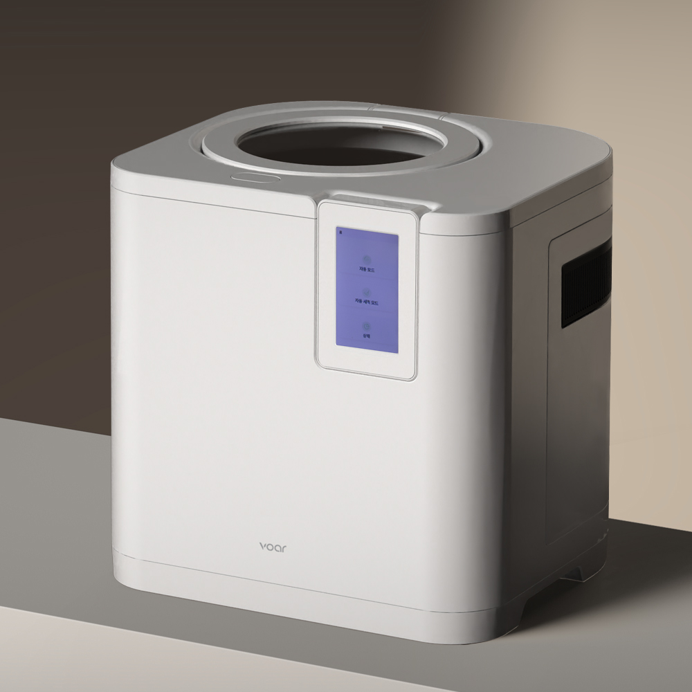 보아르 위셀 음식물처리기 4.5L 음식물 쓰레기 분쇄기 건조기 AI 가정용 대용량 음쓰