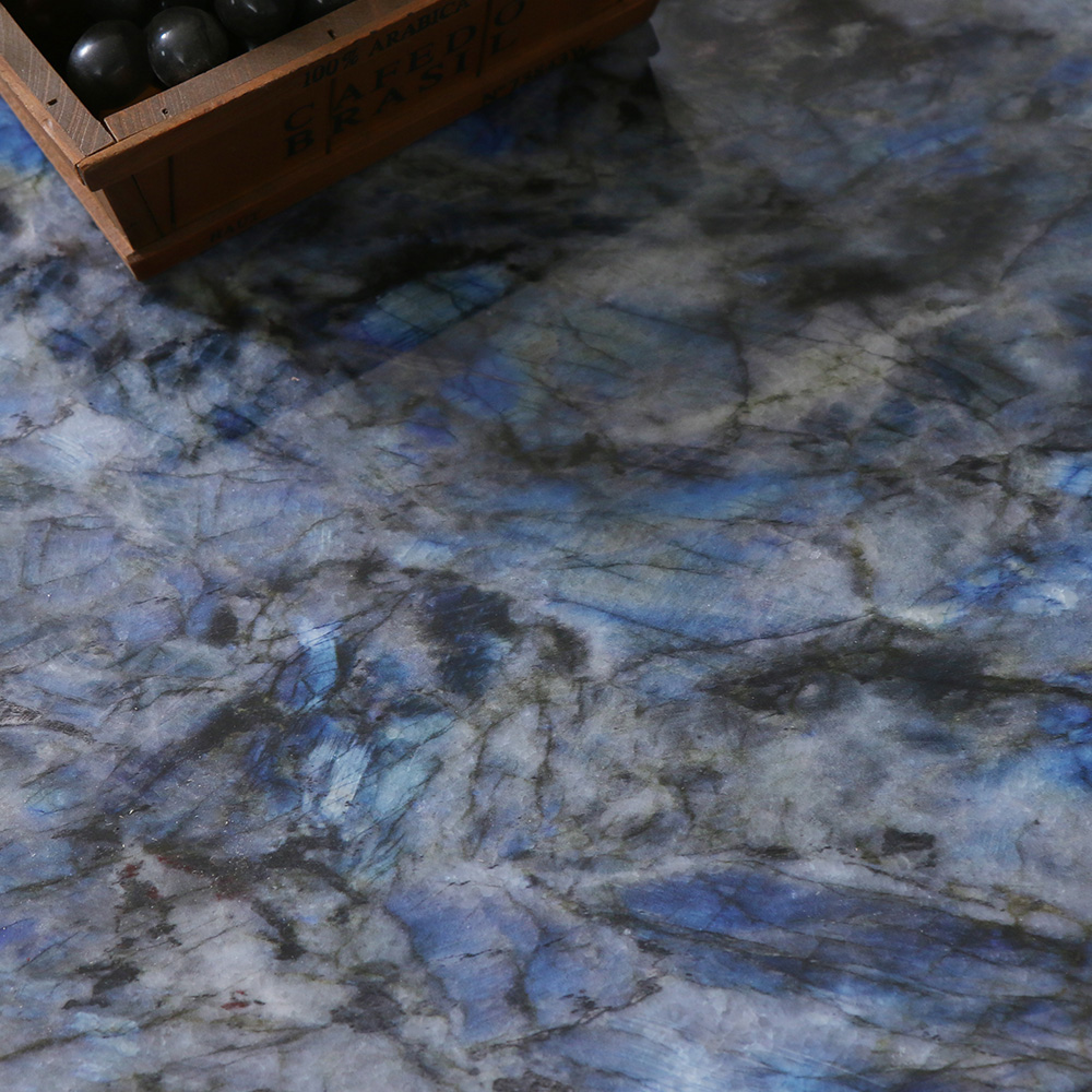 스코나 마브로 원형 듀얼 대리석 스텐 스틸 거실 소파 테이블 L