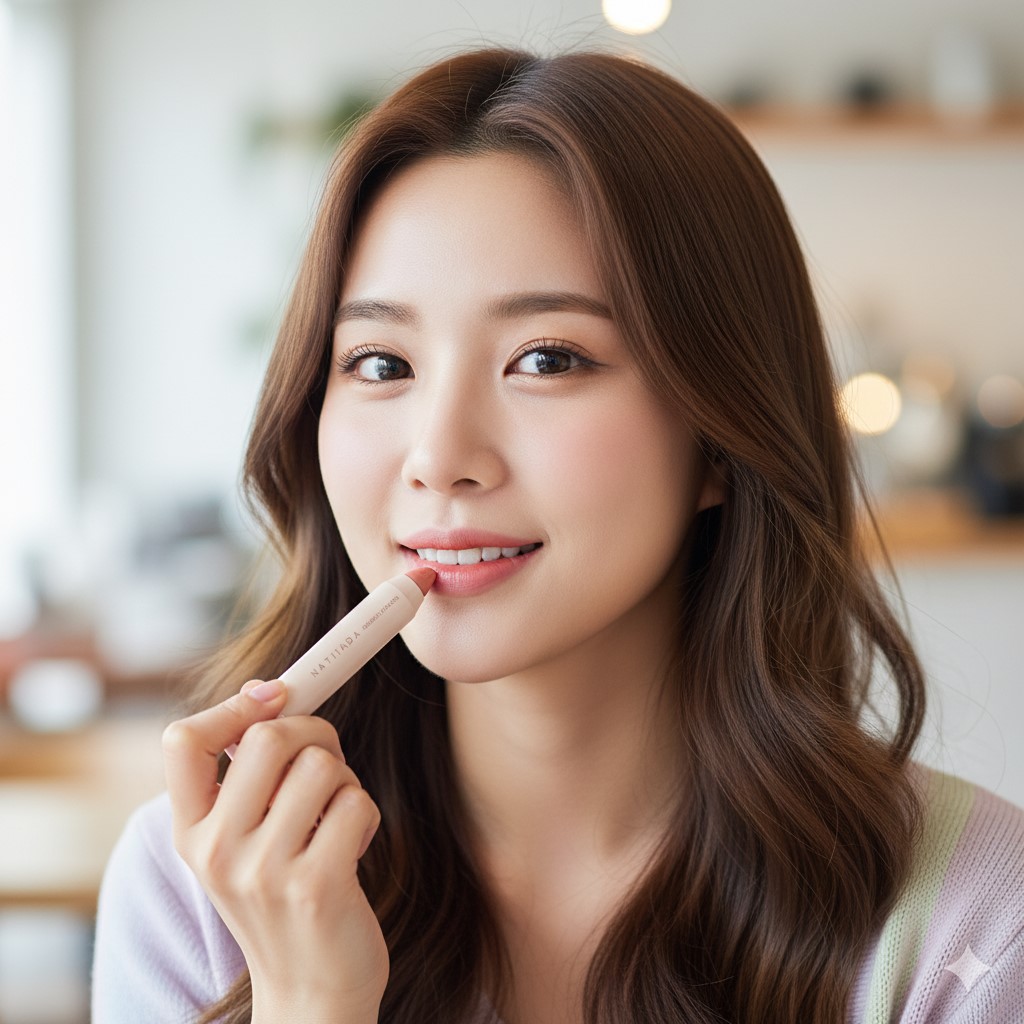 나틴다 크리미 립 크레용 립스틱 10컬러 지속력 좋은 고발색 립스틱 펜슬 오토타입 - 상품 이미지