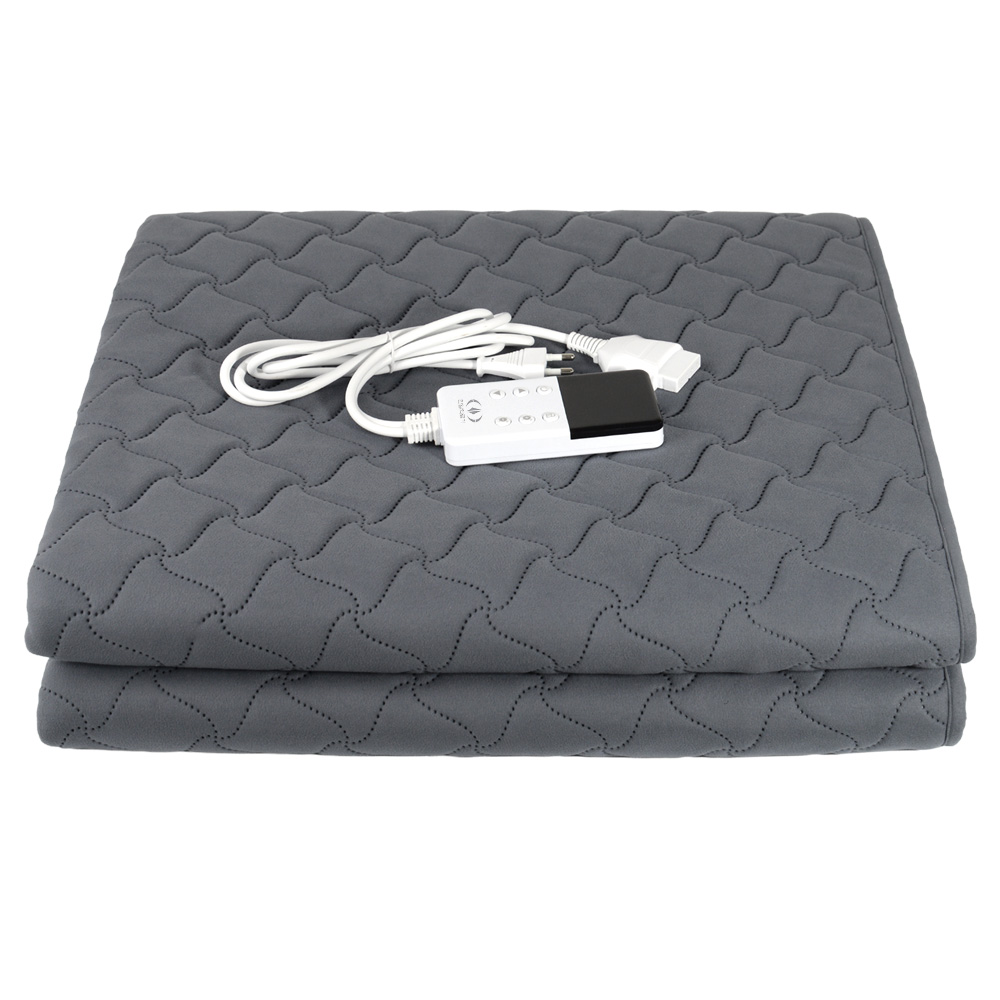한일의료기 탄소 전기 매트 26년형 침대 소파 가정용 캠핑용 싱글, 110x195cm, 다크그레이