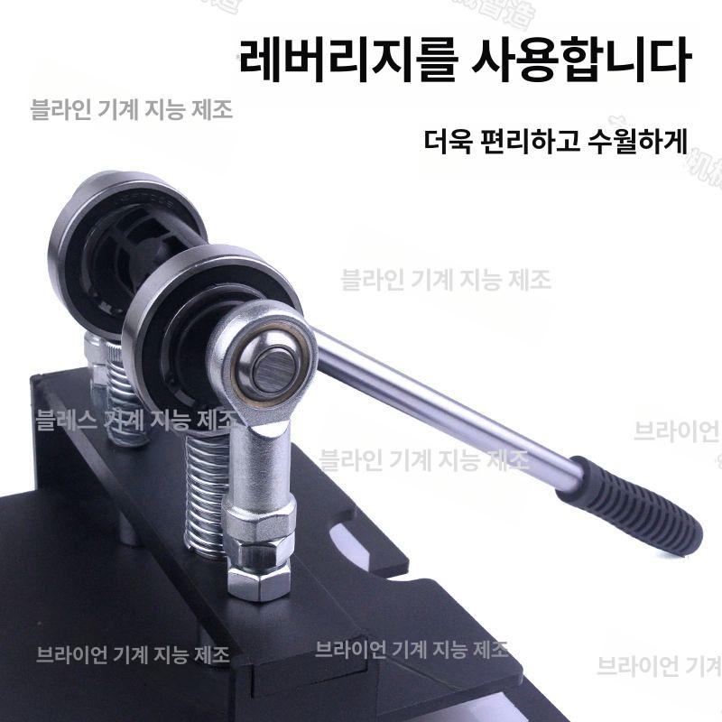 가죽 공예 철형 탁구 절단기 목형 카드지갑 템플릿 만들기 수동프레스 펀치 작업용 단일 항목 - 상세 이미지 5