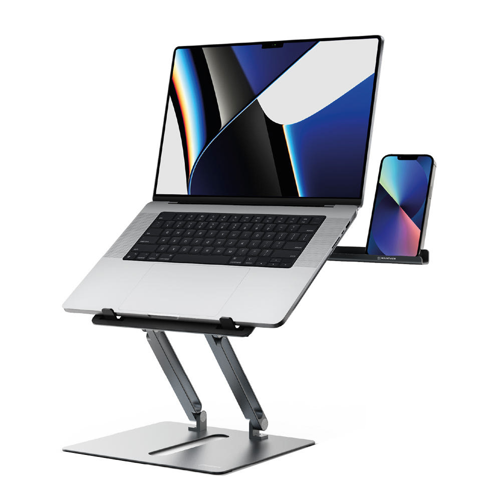 마운트뷰 노트북거치대 MV-NS 휴대용 알루미늄 듀얼 거치대 프리미엄 튼튼한 스탠드