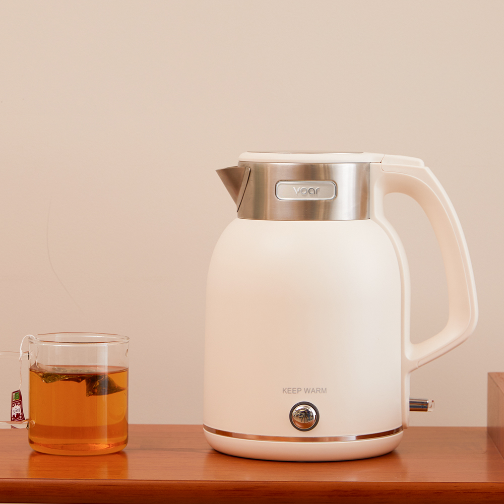 보아르 다이닝 전기포트 대용량 스텐 커피포트 2L 보온 무선 올스텐 티 포터 주전자