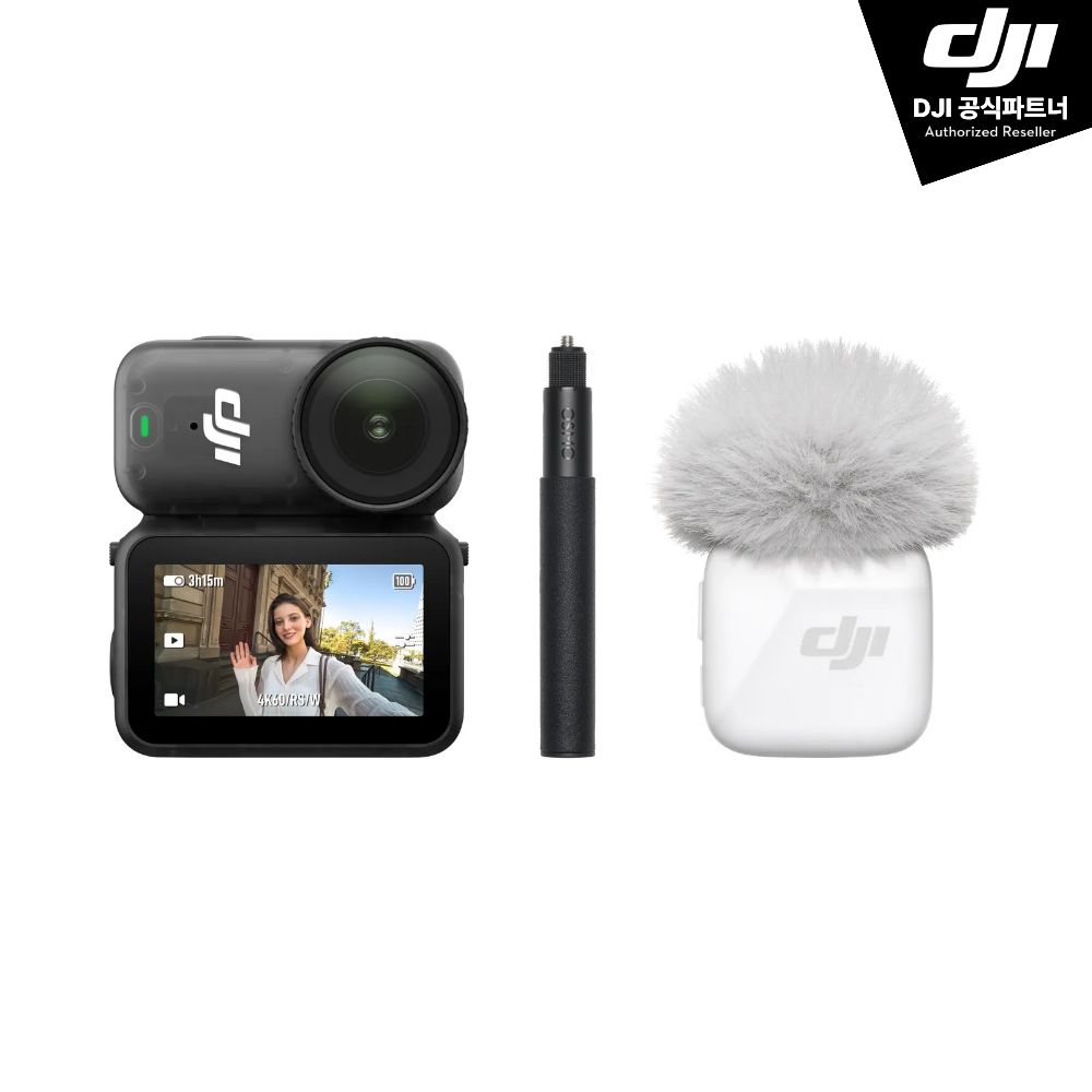 DJI OSMO NANO 브이로그 콤보 (DJI Mic Mini 아크틱 화이트/64GB)