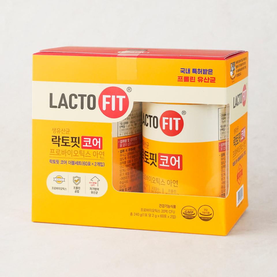 메가마트 종근당건강 락토핏생유산균코어 더블세트 2gx60포x2입 - 상세 이미지 2