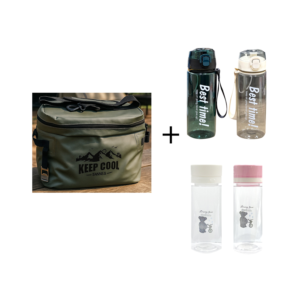 사은품 증정 모아 쿨러백 캠핑 아이스박스 보냉 보온 가방 12L 20L 32L 그린