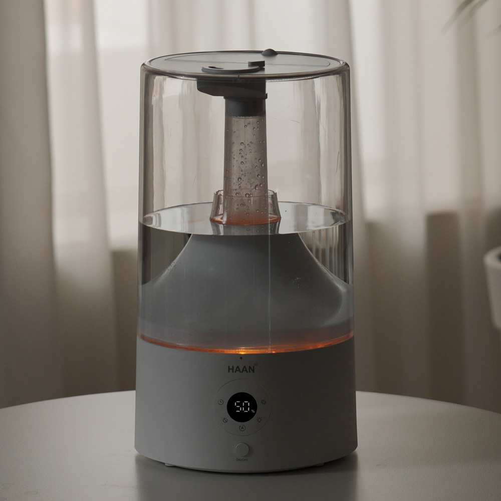 통세척 가습기 리모컨형 5L 초음파가습기 무드등 저소음 HD800A