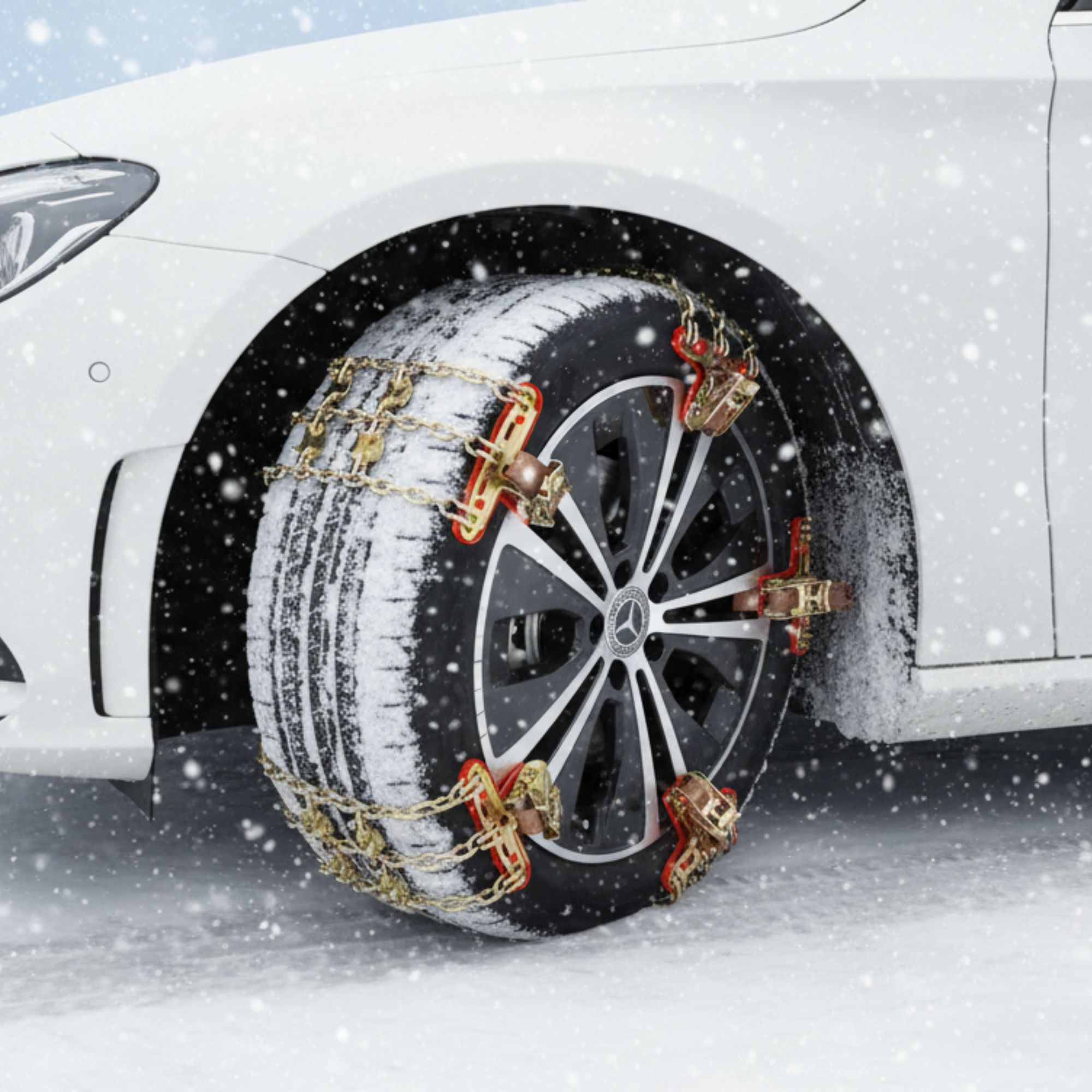 레인스카이 호랑이 자동 쇠사슬 스노우체인 4개 세트