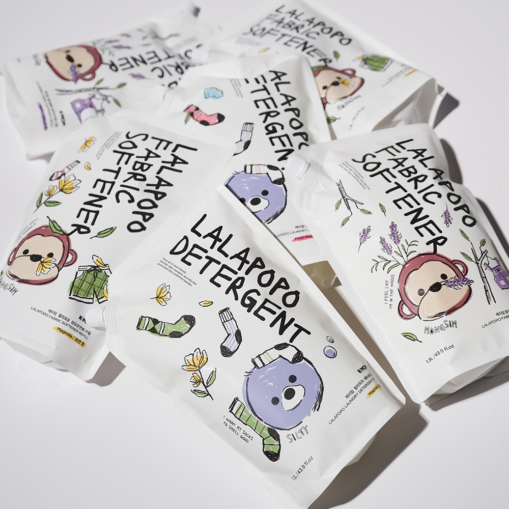 케이맘 랄라포포 섬유유연제 1700ml (목련) 아기 유아 정전기방지 - 상세 이미지 5