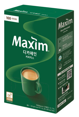 동서식품 맥심 디카페인 11.8g x 100개입
