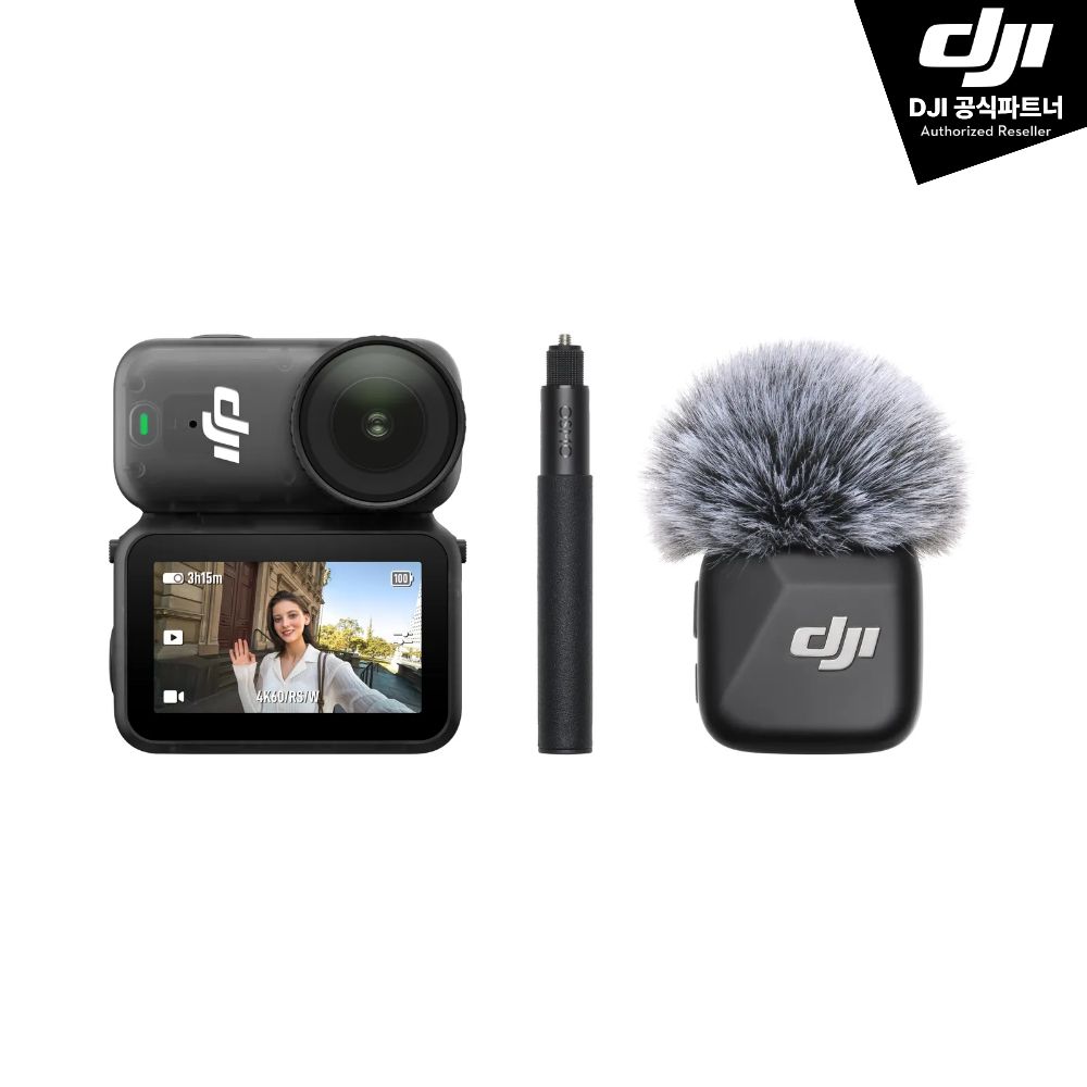 DJI OSMO NANO 브이로그 콤보 (DJI Mic Mini 인피티니 블랙/64GB)
