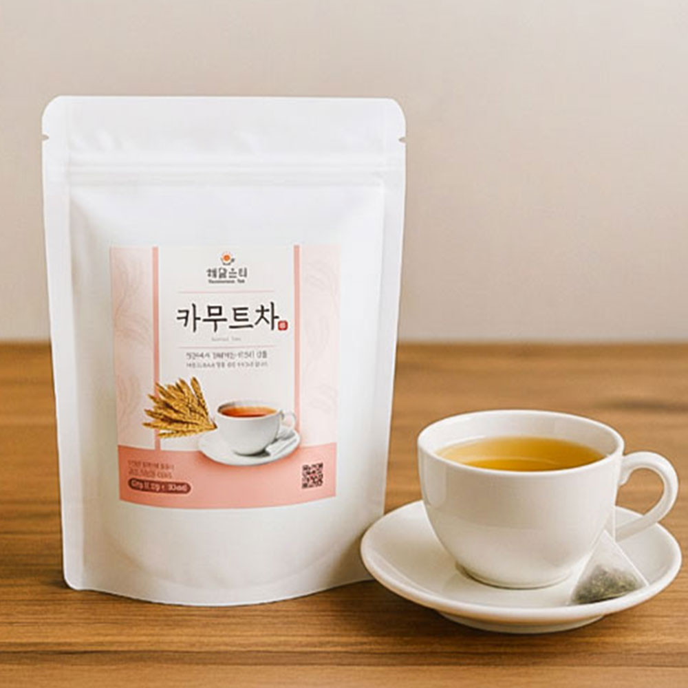 해담은티 호라산밀티백차 생분해티백 1.2g 30개입 2+1 - 상품 이미지