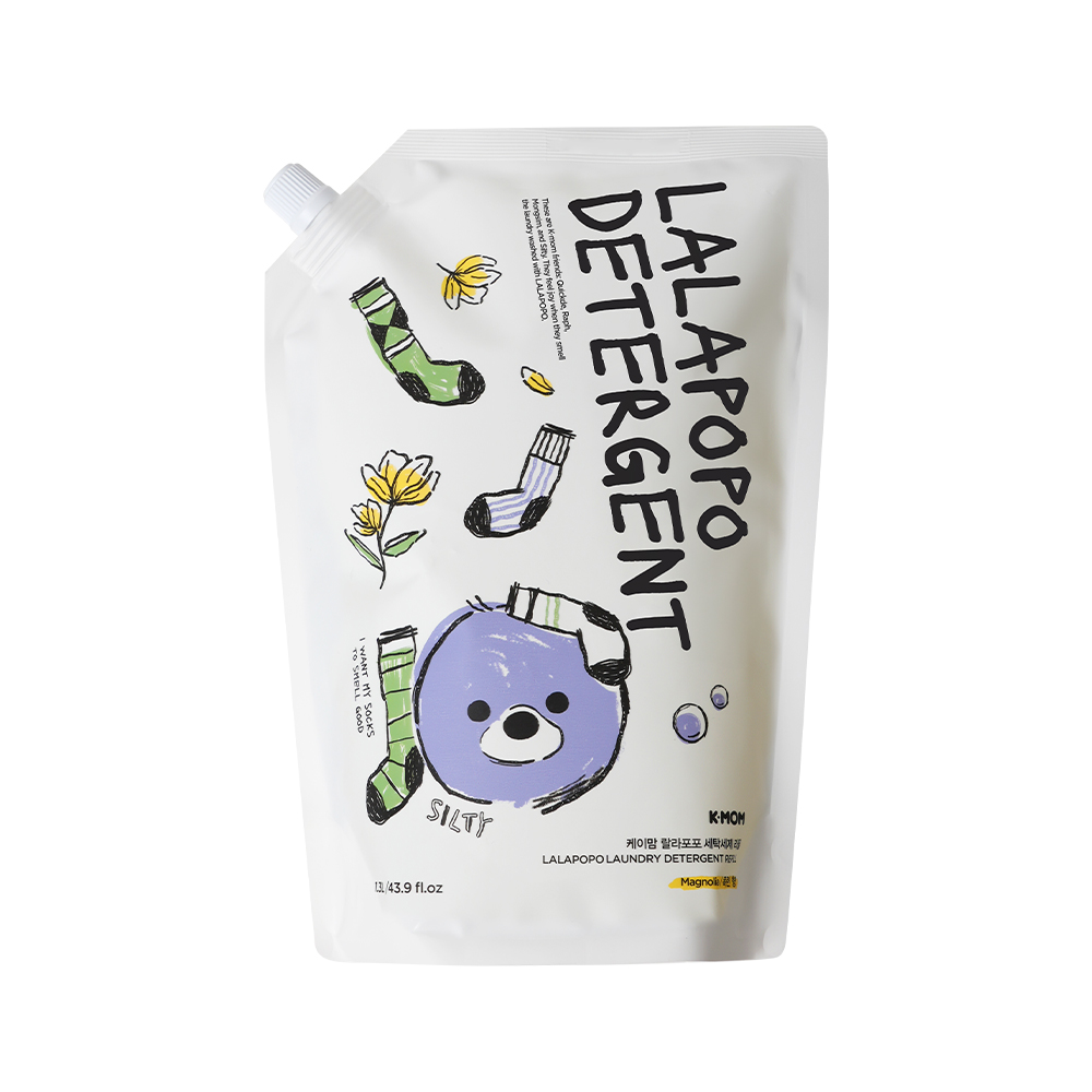 케이맘 랄라포포 아기 얼룩제거제 280ml 3개+세탁세제 1300ml (향선택가능) - 상세 이미지 4