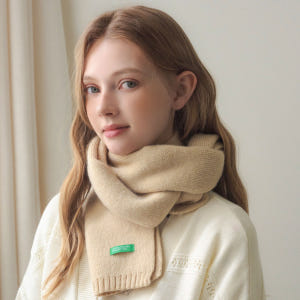 베네통 소프트 컬러 니트 머플러 솔직 후기 | 실사용자 리뷰 분석 - 상품 이미지 3