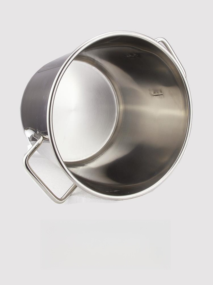 대형 스테인리스 찜통 급식소 들통 육수통 곰솥 단체 40x60x2.6mm - 상품 이미지