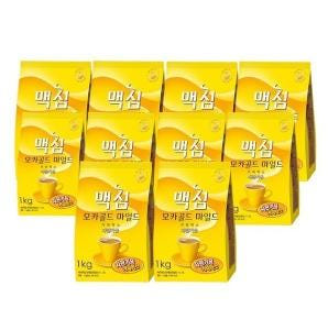 동서식품 맥심 모카골드 마일드 커피믹스 1kg 10개입 (1BOX, 자판기용)