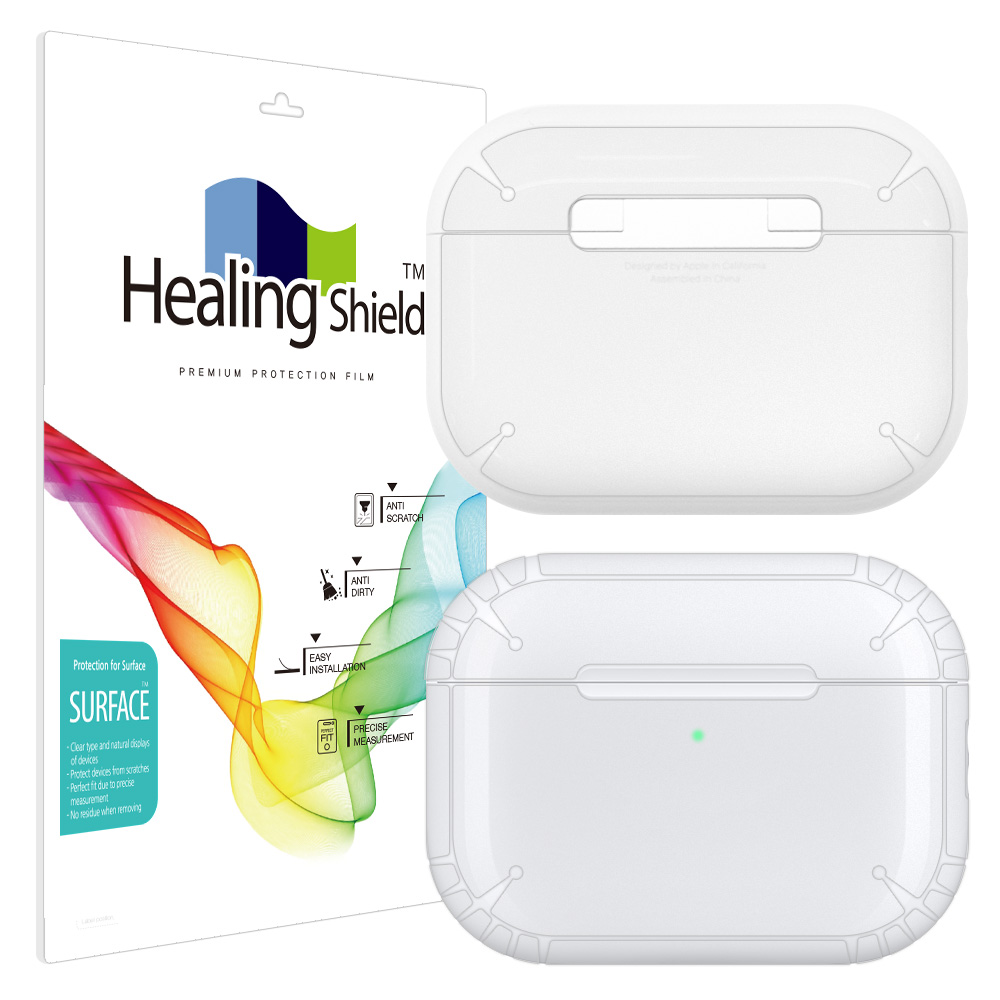 에어팟 프로 3세대 무광 외부보호필름 2세트 제품 이미지