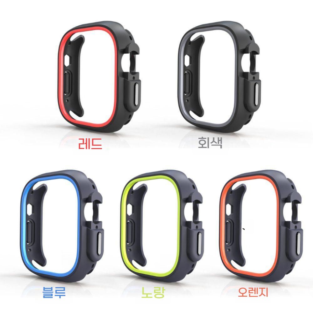애플워치11 울트라3 SE3 액정 케이스 하프 팩 보호 커버 - 상세 이미지 4