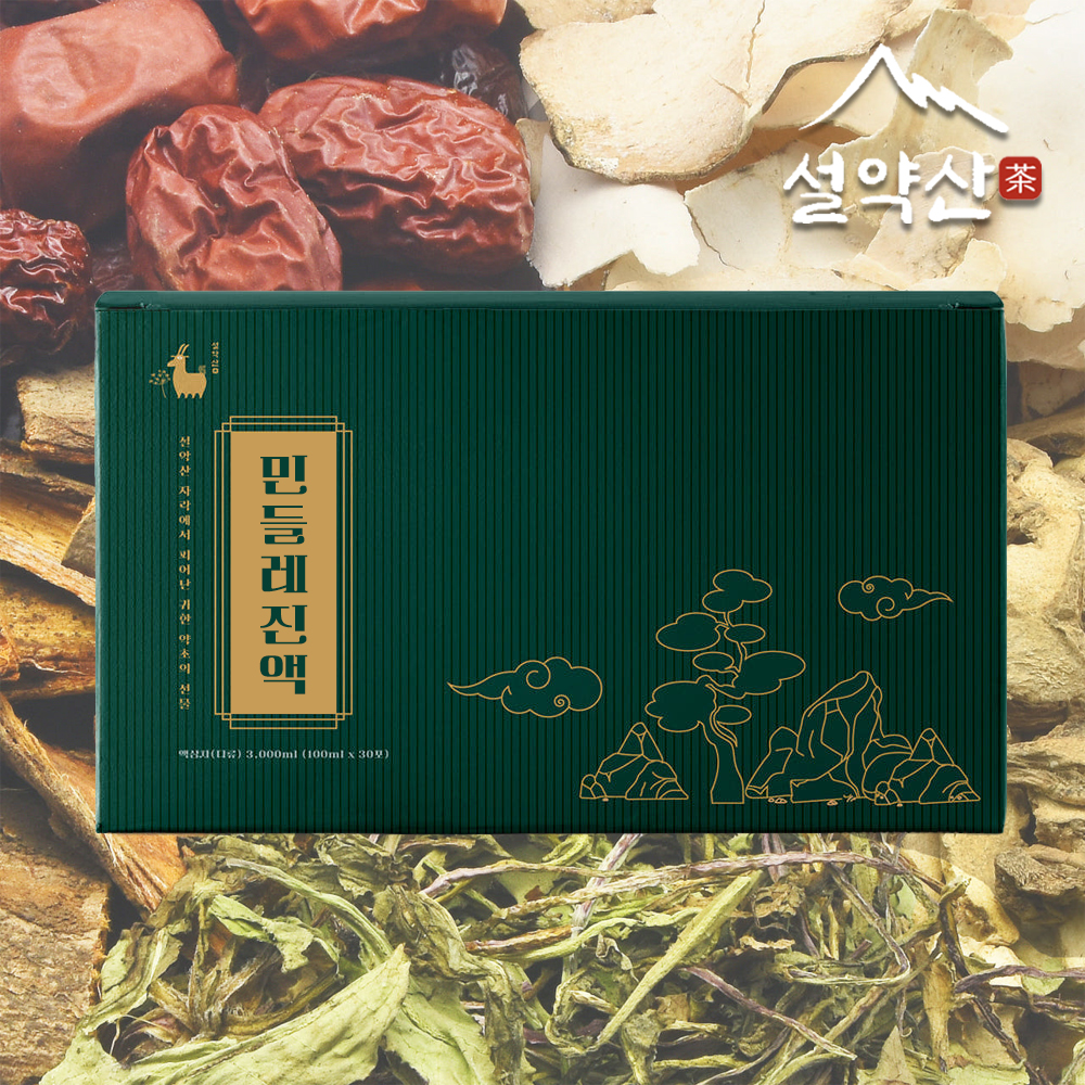 설약산 민들레진액(위청차) 토종 민들레즙 100ml 30포 제품 이미지