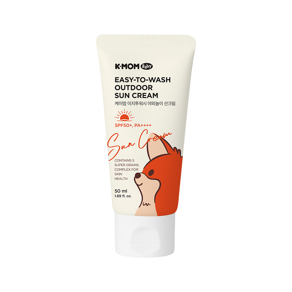 케이맘 이지투워시 야외놀이 선크림 50ml (SPF 50+, PA++++) - 상품 이미지