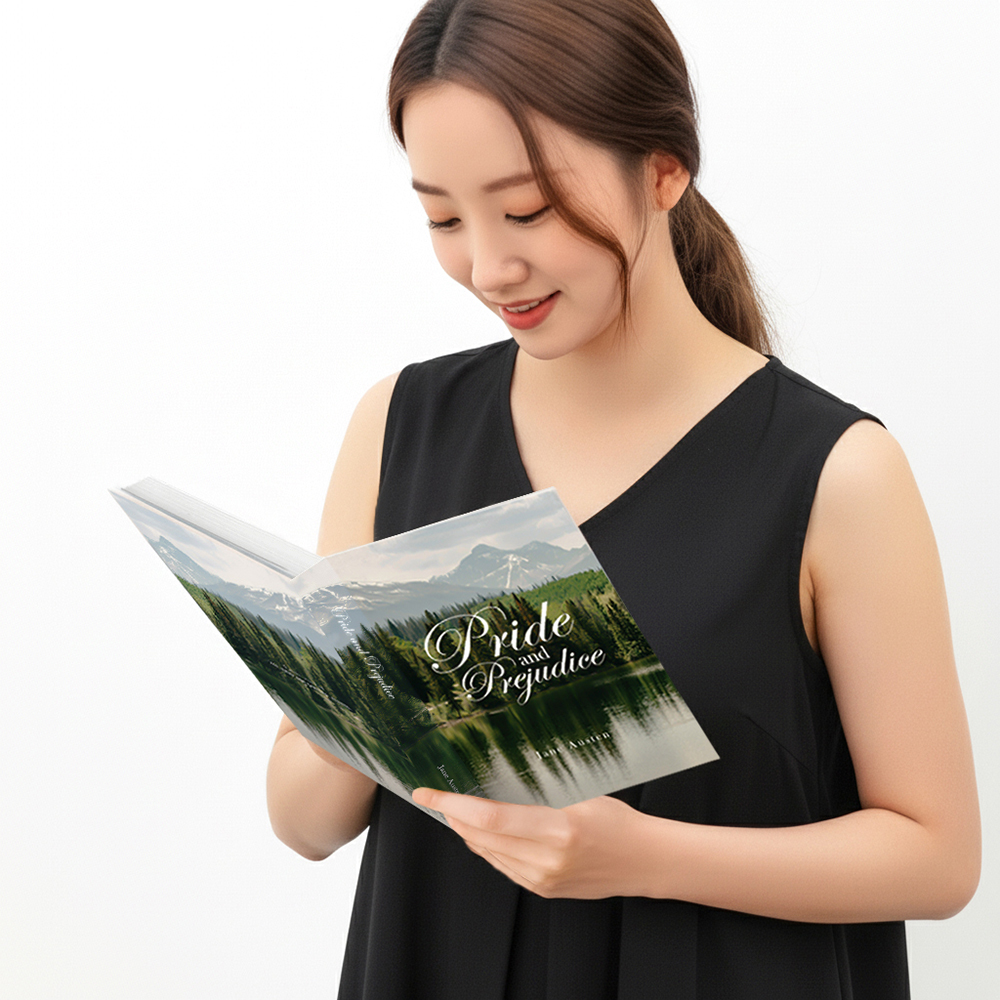 유즈베러띵 핸드폰 몰폰북 위장책 스마트폰 페이크북 오만과 편견