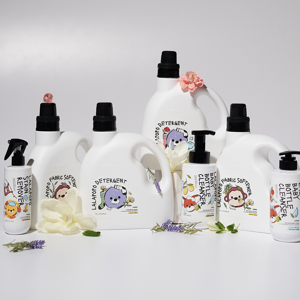 케이맘 랄라포포 섬유유연제 1700ml (목련) 아기 유아 정전기방지 - 상세 이미지 4