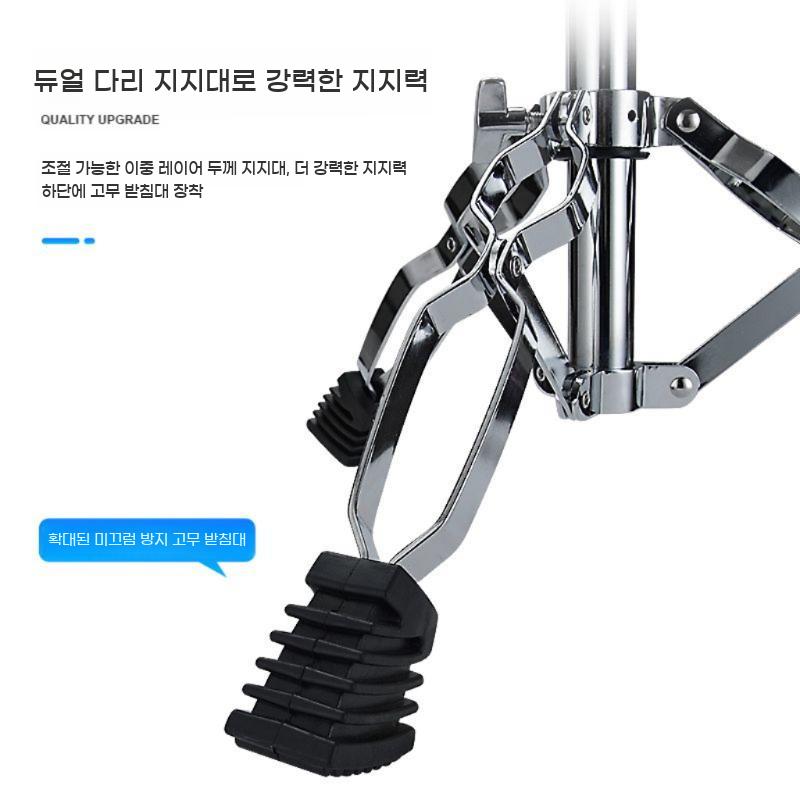 덤드럼 스탠드 스네어 드럼 홀더 연습대 받침대 리프트 - 상세 이미지 5