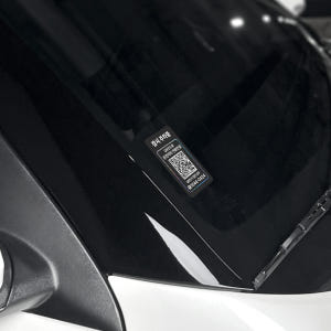 주차번호판 QR코드 자동차 번호판 전화 안심번호 차량 핸드폰 주차 투명 ... 실사용 후기 | 효과 있을까? - 상품 이미지 3
