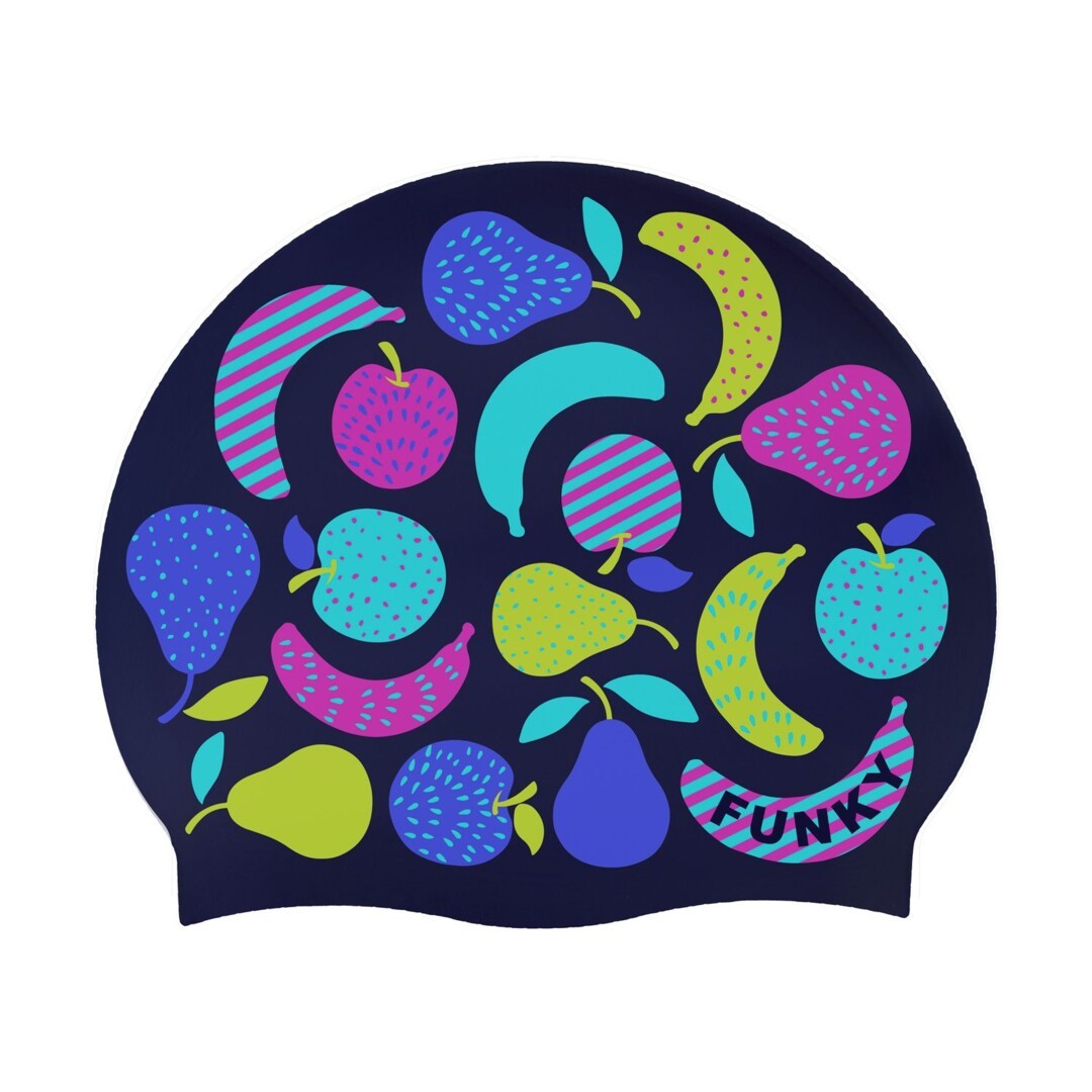 펑키타 Fruit Salad Silicone Swimming Cap - 메인 이미지