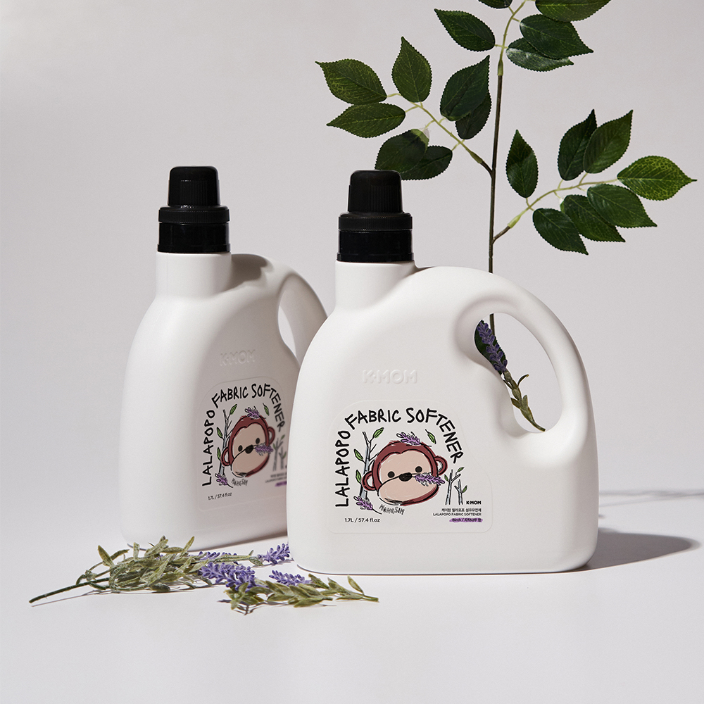 케이맘 랄라포포 섬유유연제 1700ml (자작나무) 아기 유아 정전기방지 - 상품 이미지