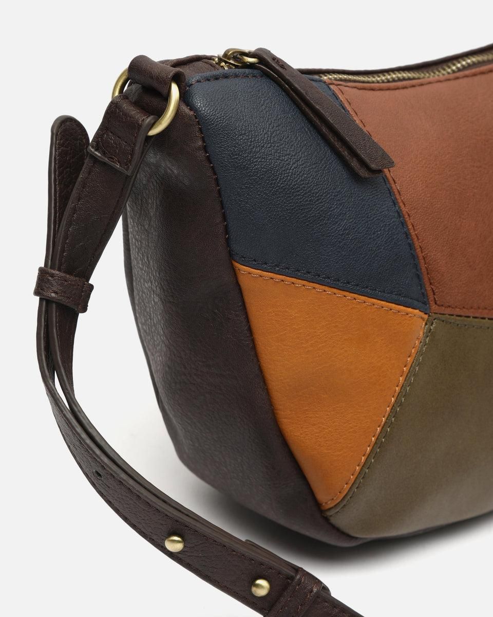 미사코 멀티컬러 패치워크 호보 숄더백 Popu-5100470100011 MULTICOLOR - 상세 이미지 3