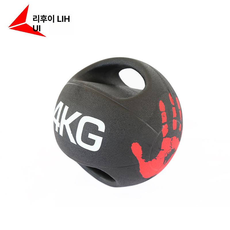 손잡이 메디슨볼 듀얼 핸들 크로스핏 헬스 10kg 3kg - 상세 이미지 2