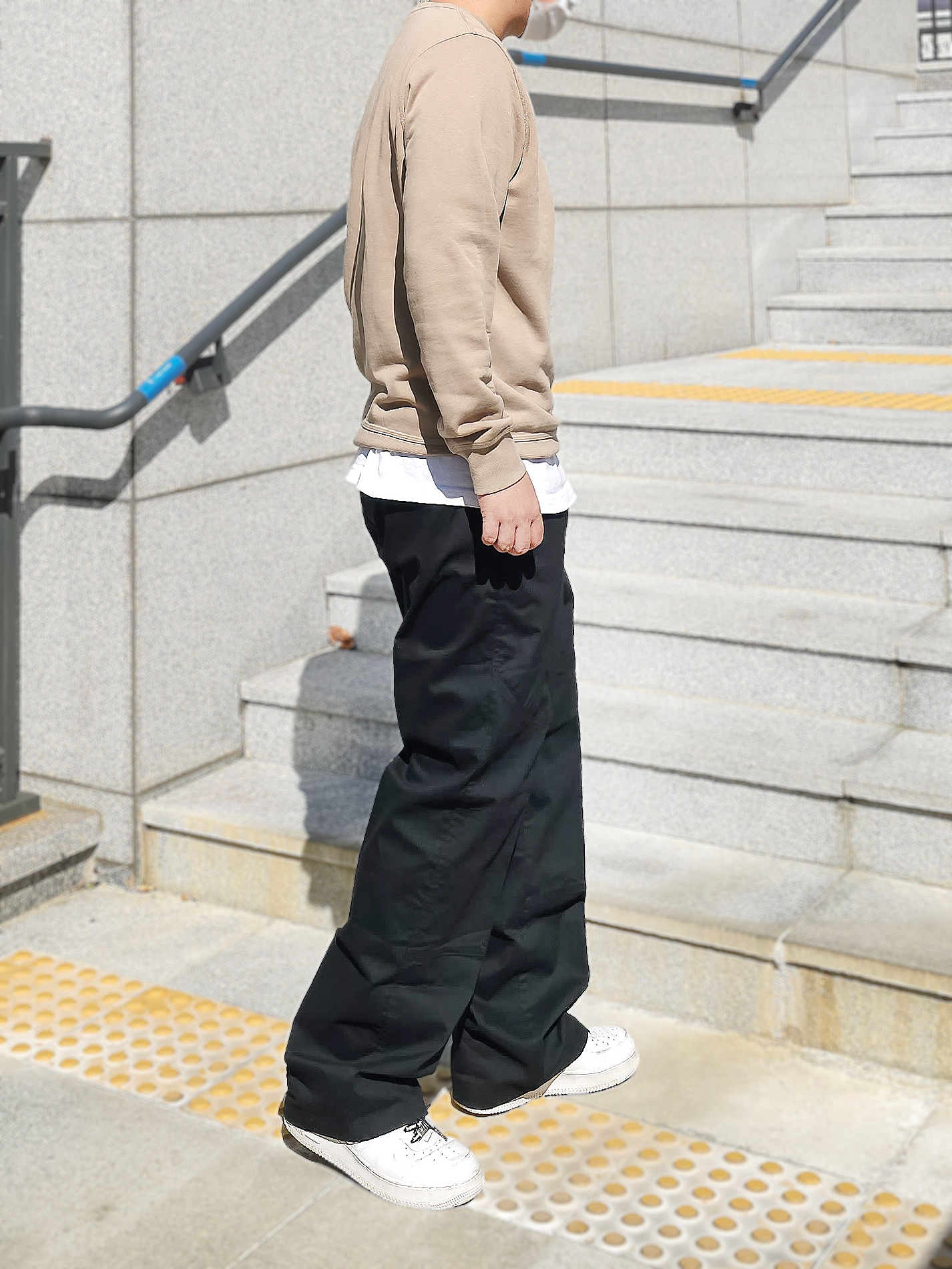 나이키 남자 치노팬츠 조던 우븐 와이드팬츠 남성 가을 면바지 HF9329블랙, S 이미지 7